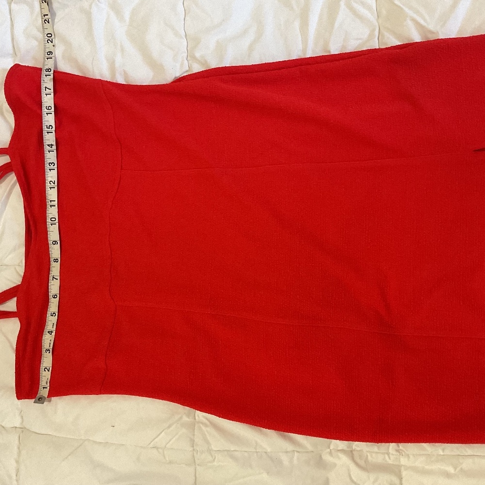 H&M divided orange dress xxlarge see measurements